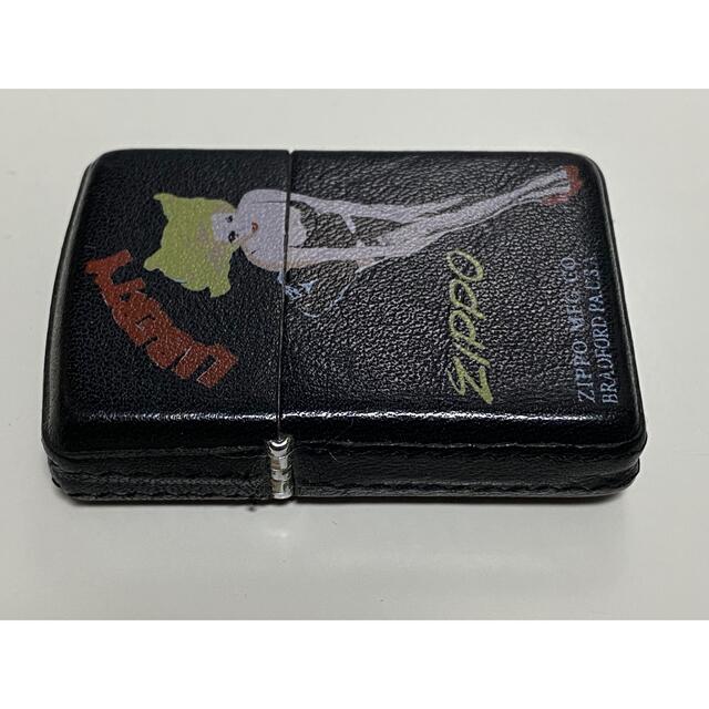 ZIPPO(ジッポー)のZippo/ライター/ビンテージ/レザー/Liberty/1994年/革巻/美品 メンズのファッション小物(タバコグッズ)の商品写真