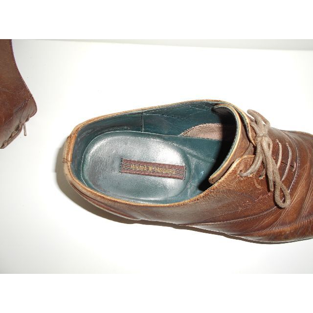 512021● MIHARA YASUHIRO ウィングチップ レザー メンズの靴/シューズ(ドレス/ビジネス)の商品写真