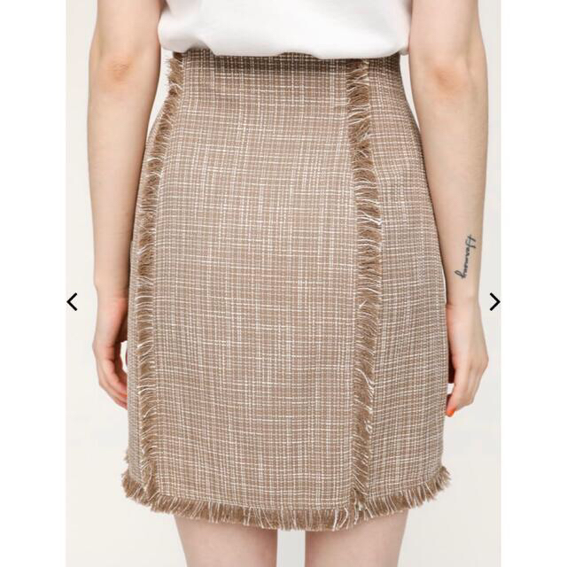 SLY(スライ)のLINEN TWEED MINI スカート レディースのスカート(ミニスカート)の商品写真