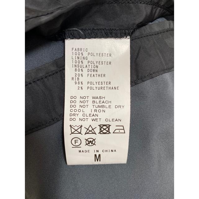 インヘリット　ダウンジャケット メンズのジャケット/アウター(ダウンジャケット)の商品写真