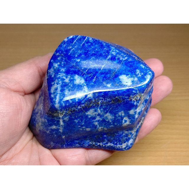 鮮青 401g ラピスラズリ 原石 鉱物 宝石 鑑賞石 自然石 誕生石 水石