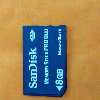 サンディスク(SanDisk)のメモリースティックデュオ8GB(PC周辺機器)