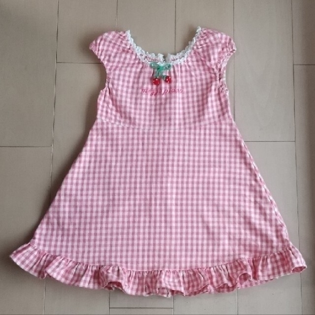 mezzo piano(メゾピアノ)のKIDSワンピース(mezzo piano) キッズ/ベビー/マタニティのキッズ服女の子用(90cm~)(ワンピース)の商品写真