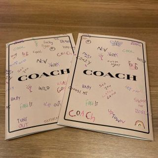 コーチ(COACH)のCOACH 非売品ノート 2冊セット(ノート/メモ帳/ふせん)