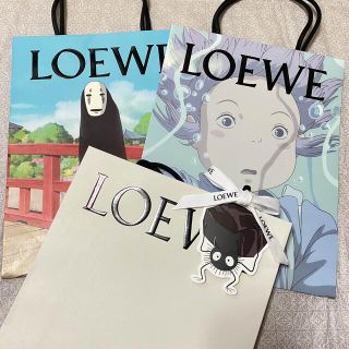 ロエベ(LOEWE)のロエベ☆LOEWE コラボ　千と千尋の神隠し　カオナシ　ショップバッグ　1枚(ショップ袋)