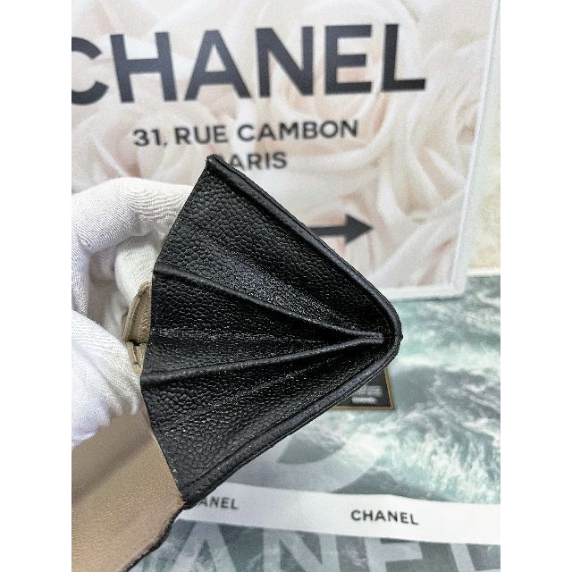 CHANEL - ☆正規超美品☆シャネル マトラッセ キャビアスキン フラップ ...