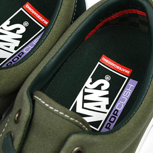 VANS(ヴァンズ)の新品未使用　VANS バンズ　ERA PRO エラ　プロ　27.0 グリーン メンズの靴/シューズ(スニーカー)の商品写真