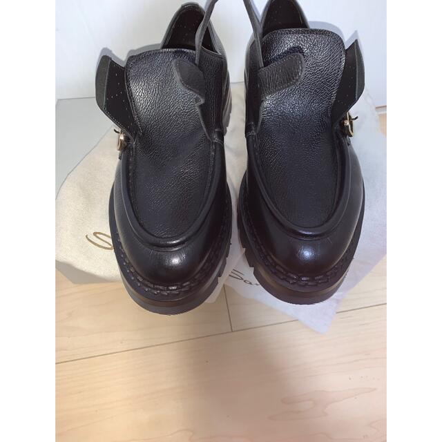 Santoni(サントーニ)のサントーニ 新品 黒 ダブルモンク グッドイヤー製 size6(25cm程度) メンズの靴/シューズ(ドレス/ビジネス)の商品写真
