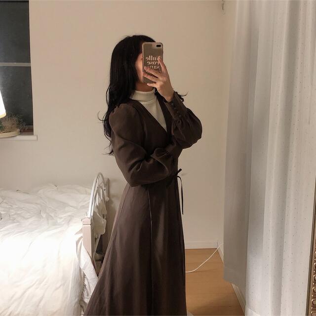 【着画あり】moussy ロングワンピース