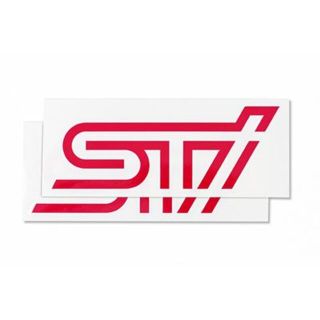 スバル(スバル)の【新品,未使用】STIステッカーA:3枚,D:1枚) + 【美品】スキージ(車外アクセサリ)