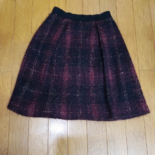 ANAYI(アナイ)の❤ANAYI❤モヘアニット膝丈スカート/匿名配送 レディースのスカート(ひざ丈スカート)の商品写真