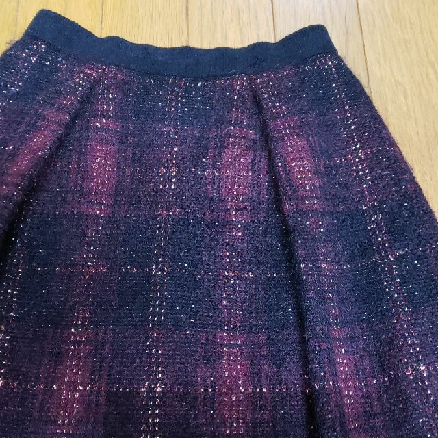 ANAYI(アナイ)の❤ANAYI❤モヘアニット膝丈スカート/匿名配送 レディースのスカート(ひざ丈スカート)の商品写真