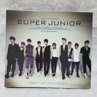 スーパージュニア(SUPER JUNIOR)のSUPER JUNIOR　The 4TH AlbumBONAMANA(K-POP/アジア)