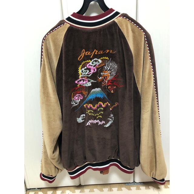 90s ビンテージ、スカジャン　美品　刺繍 メンズのジャケット/アウター(スカジャン)の商品写真