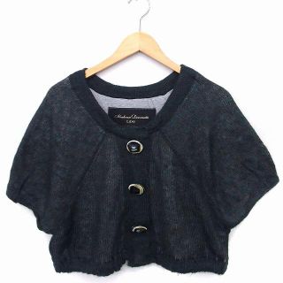 アバハウス(ABAHOUSE)のabahouse devinette Luxe カーディガン ニット 半袖 (カーディガン)