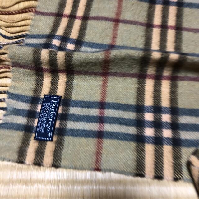 BURBERRY(バーバリー)のBurberry グリーン　マフラー メンズのファッション小物(マフラー)の商品写真