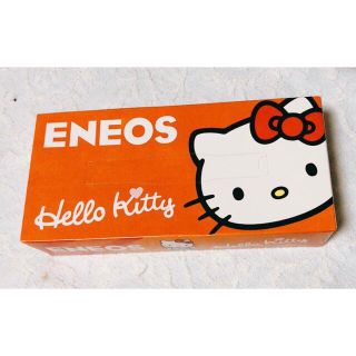 ハローキティ(ハローキティ)の【未使用・新品・未開封】キティちゃん ESSO(エネオス)ティッシュBOX 景品(ティッシュボックス)