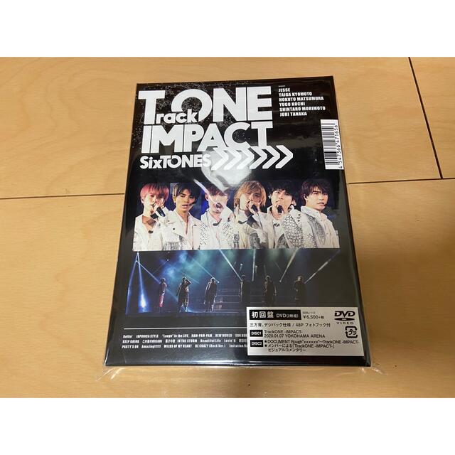 SixTONES LIVE DVD 初回盤　trackone impact