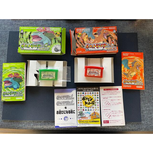 GBA ポッケトモンスター　ファイアレッド、ポケットモンスターリーフグリーン  エンタメ/ホビーのゲームソフト/ゲーム機本体(携帯用ゲームソフト)の商品写真