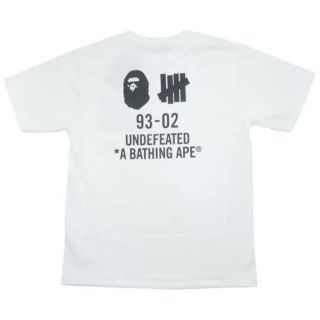 アベイシングエイプ(A BATHING APE)のAPE×UNDEFEATED Tシャツ(Tシャツ/カットソー(半袖/袖なし))