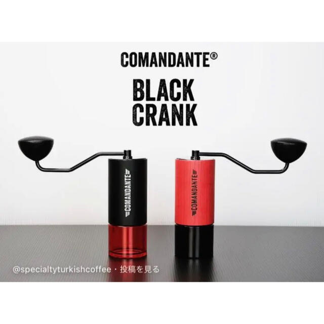 ⭐️新品未開封 Comandante c4 ブラッククランク ビッグノブの ⭐️新品未開封 Comandante c4 ブラッククランク ビッグノブの