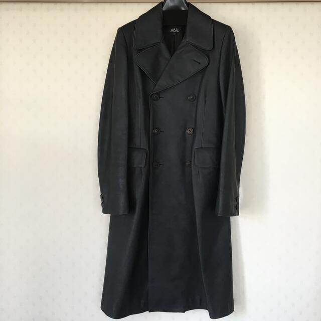 【再値下げ】A.P.C. レザーロングコート