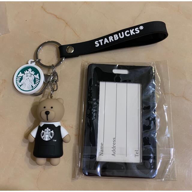 Starbucks Coffee(スターバックスコーヒー)の【新品未使用】スタバ カードケース キーホルダー 定期入れ スターバックス③ レディースのファッション小物(名刺入れ/定期入れ)の商品写真