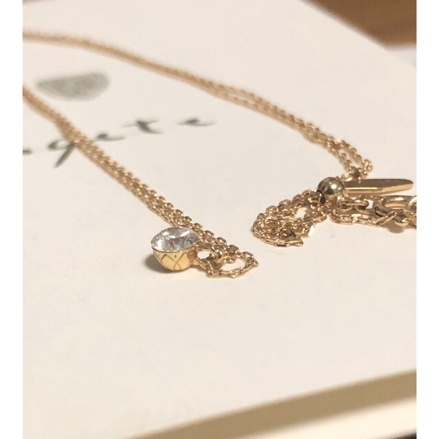 20日まで限定価格agete ダイヤモンド0.2ct ネックレス (おまけ付き
