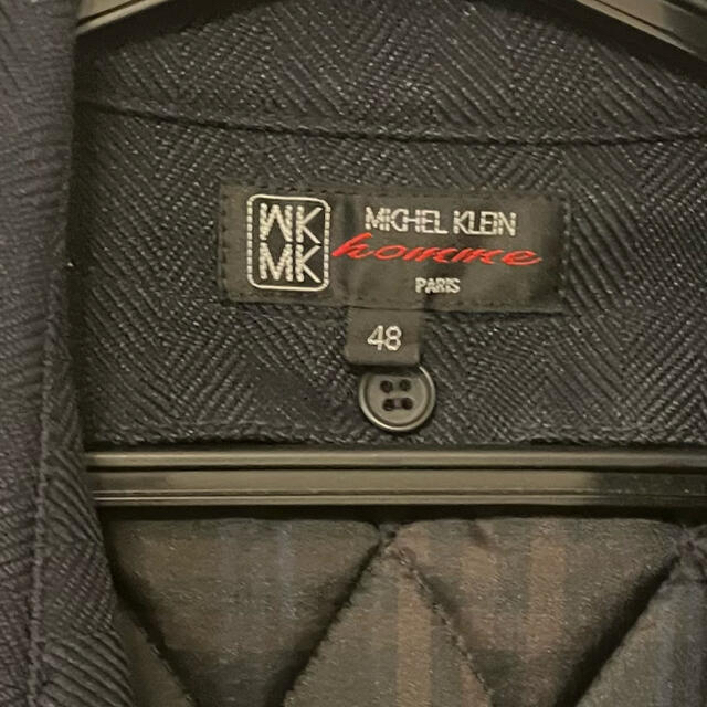 MK MICHEL KLEIN homme(エムケーミッシェルクランオム)の人気　【MK MICHEL KLEIN HOMME】  コート　(ネイビー)  メンズのジャケット/アウター(トレンチコート)の商品写真