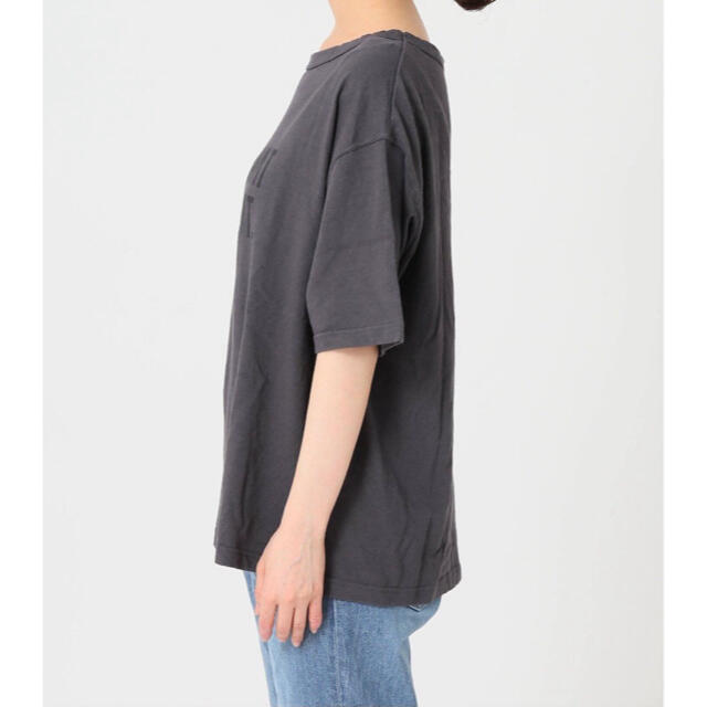 FRAMeWORK ヴィンテージ天竺ロゴTシャツ☆グレー