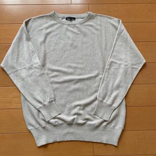 ニジュウサンク(23区)の美品⭐️23区　薄手セーター　ベージュ×ゴールドラメ(ニット/セーター)