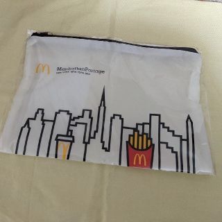 マクドナルド福袋　マンハッタンポーテージ　ファスナーポーチ(ノベルティグッズ)