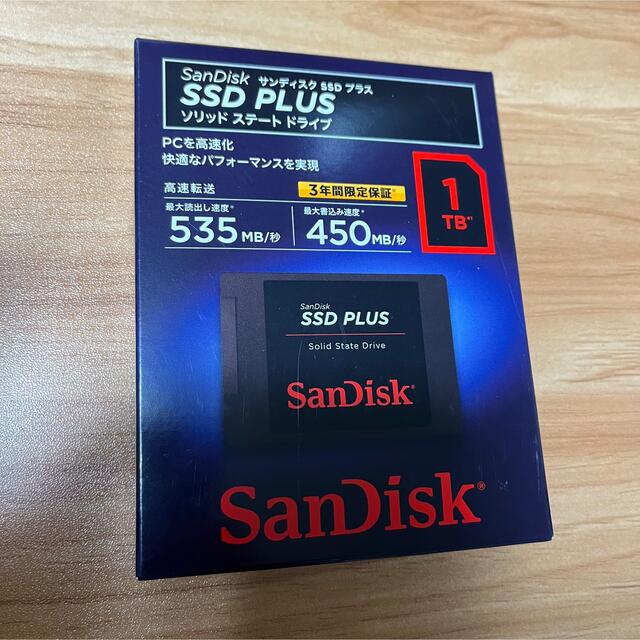 SanDisk(サンディスク)の【タケ様専用】サンディスク SSD 1TB スマホ/家電/カメラのPC/タブレット(PCパーツ)の商品写真