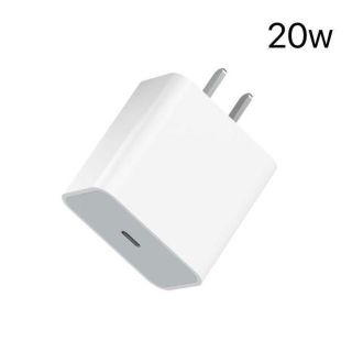 ■新品 APPLEアップル用 20w usb-c電源アダプタ/充電器 純正品質(バッテリー/充電器)