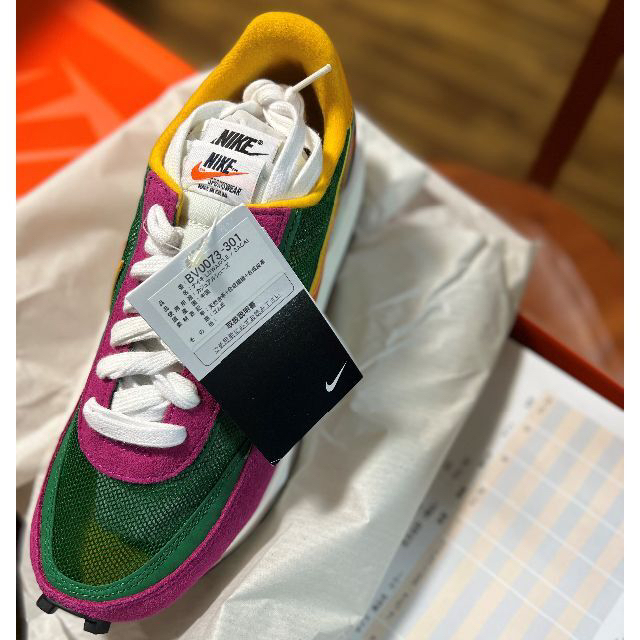 Nike☆sacai☆LDWAFFLE☆28.5☆pinegreen☆snkrs