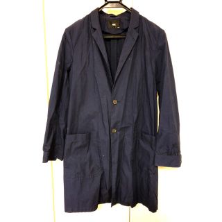 ハレ(HARE)のHARE ショップコート NAVY 紺 Sサイズ(ステンカラーコート)