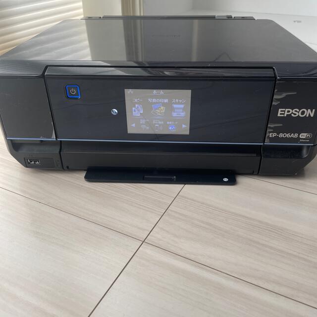 EPSON(エプソン)のEPSONプリンタ EP-806AB スマホ/家電/カメラのPC/タブレット(PC周辺機器)の商品写真