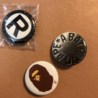 アベイシングエイプ(A BATHING APE)のエイプ缶バッジ(その他)