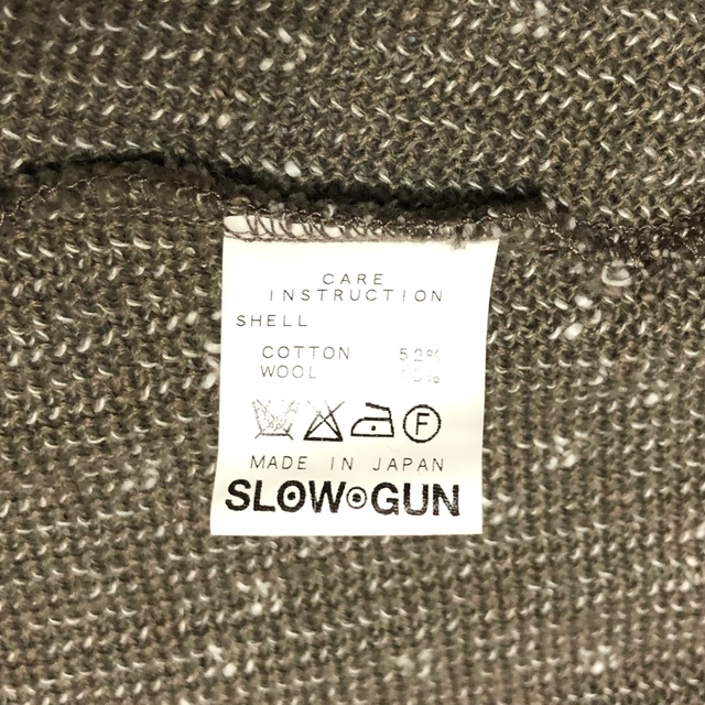 SlowGun(スロウガン)の　SLOWGUN【日本製】ニットミディアム丈コートsize０ レディースのジャケット/アウター(その他)の商品写真