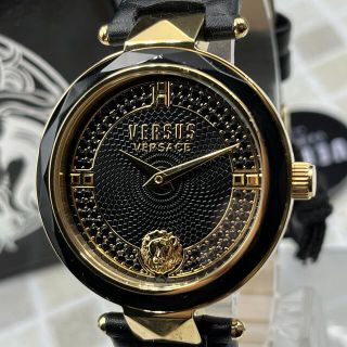 ヴェルサーチ(VERSACE)の◆激レア◆ヴェルサーチ◆ヴェルサス◆レディース◆腕時計◆ブラック◆ゴールド◆(腕時計)