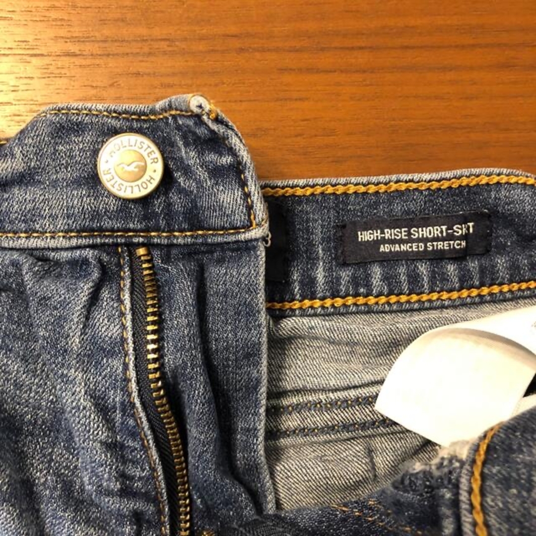 Hollister(ホリスター)のホリスター　デニム　キッズ キッズ/ベビー/マタニティのキッズ服女の子用(90cm~)(パンツ/スパッツ)の商品写真