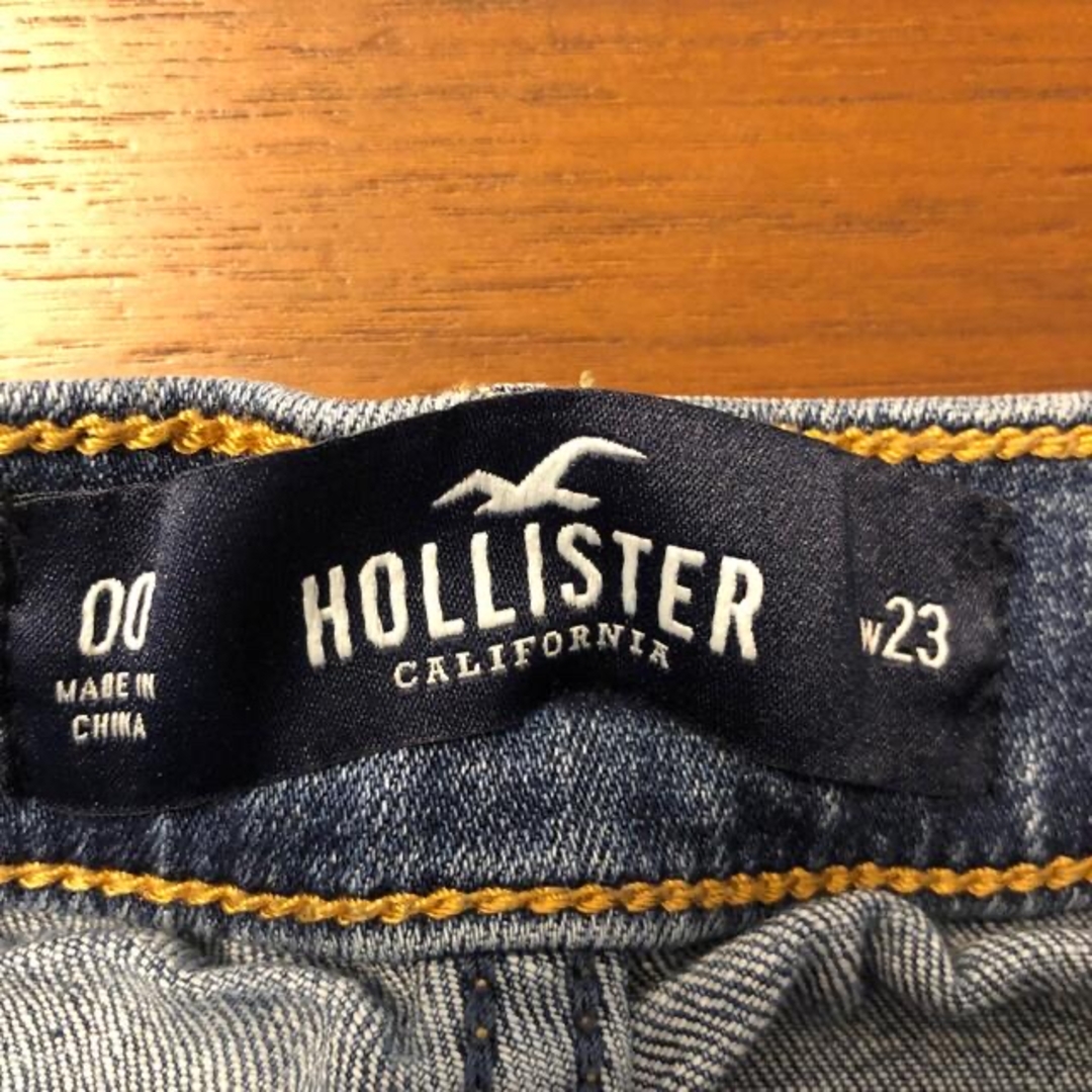 Hollister(ホリスター)のホリスター　デニム　キッズ キッズ/ベビー/マタニティのキッズ服女の子用(90cm~)(パンツ/スパッツ)の商品写真