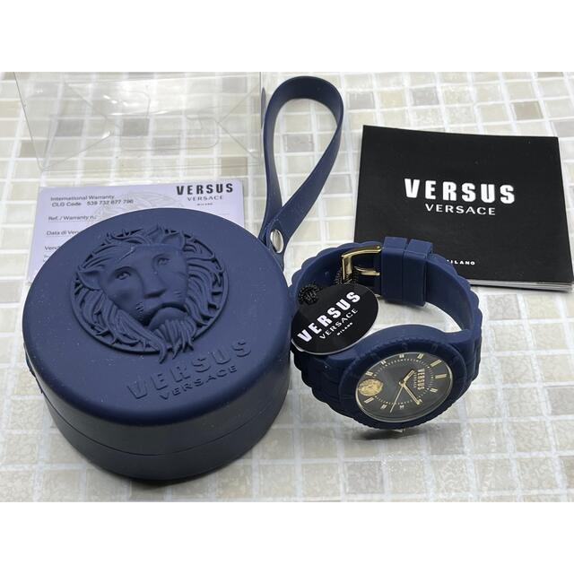 VERSACE(ヴェルサーチ)の◆激レア◆ヴェルサーチ◆ヴェルサス◆ネイビー◆ゴールド◆メンズ 腕時計 メンズの時計(腕時計(アナログ))の商品写真