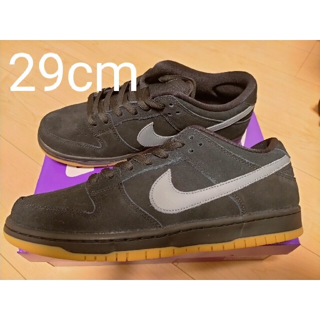 NIKE SB DUNK LOW PRO BLACK FOG 29cm - スニーカー