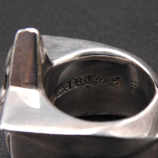 Chrome Hearts(クロムハーツ)のクロムハーツ ラージスターリング 47g シルバー リング 16.5号 メンズのアクセサリー(リング(指輪))の商品写真