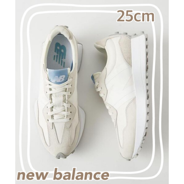 本格派ま！ Balance New - 25㎝ オフホワイト WS327BV 【国内exclusive】ニューバランス スニーカー