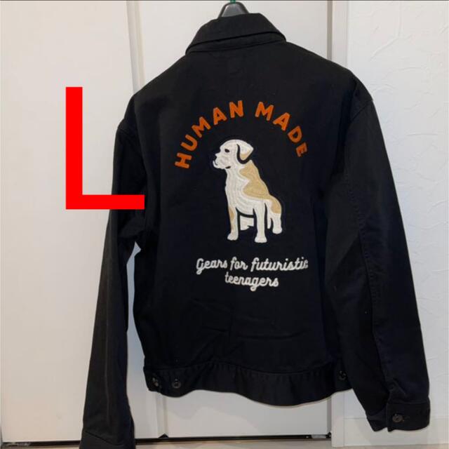 セール特価 HUMAN MADE WORK JACKET ワークジャケット 黒 Gジャン