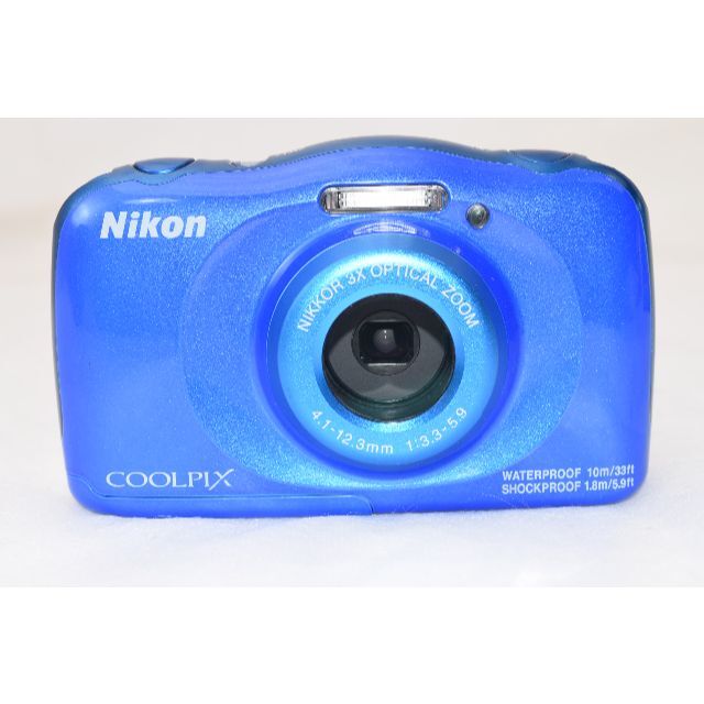 Nikon(ニコン)の綺麗な展示品☆Nikon COOLPIX W150 ブルー☆防水10m・耐衝撃③ スマホ/家電/カメラのカメラ(コンパクトデジタルカメラ)の商品写真