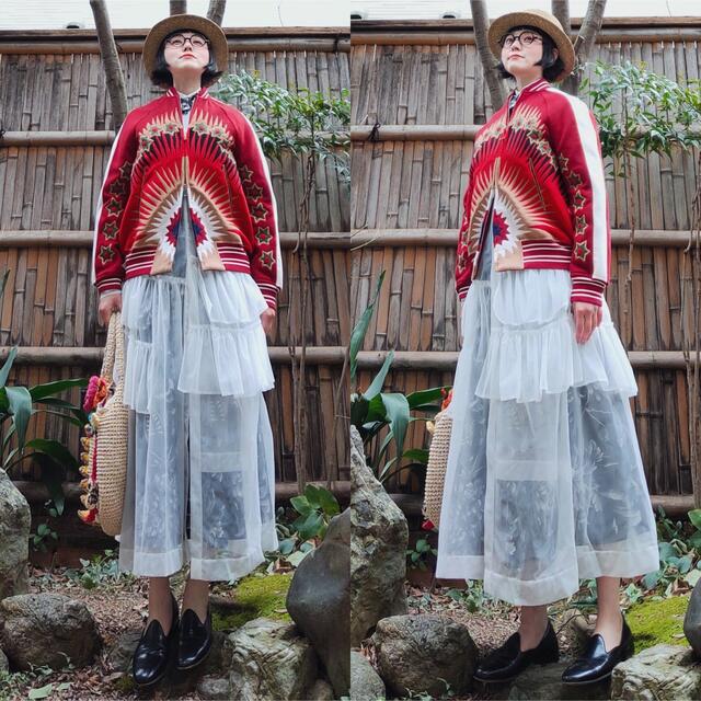 VALENTINO - イタリア製 Valentino パッチワーク総柄ウールジャケット