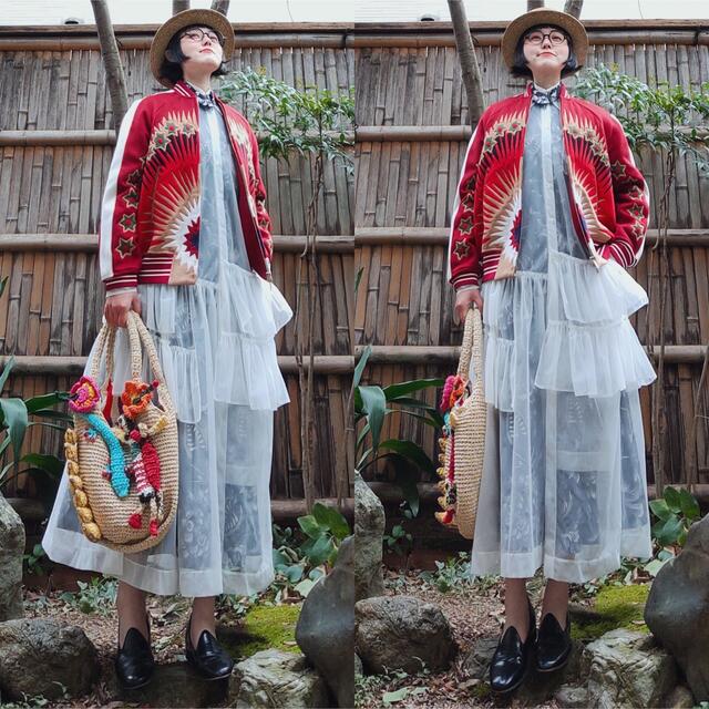 VALENTINO - イタリア製 Valentino パッチワーク総柄ウールジャケット